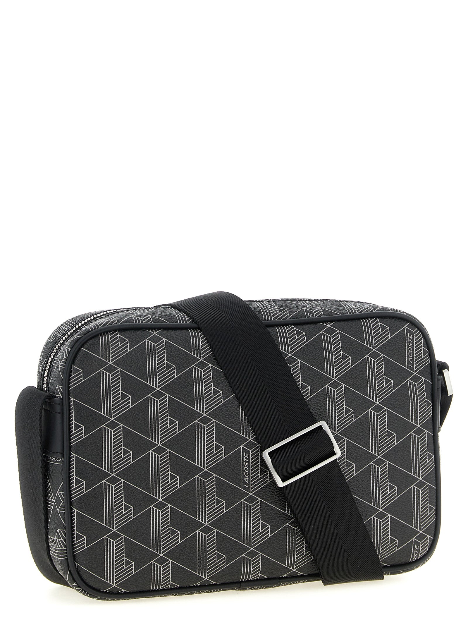 Compact Rectangular PVC Crossbody Bag