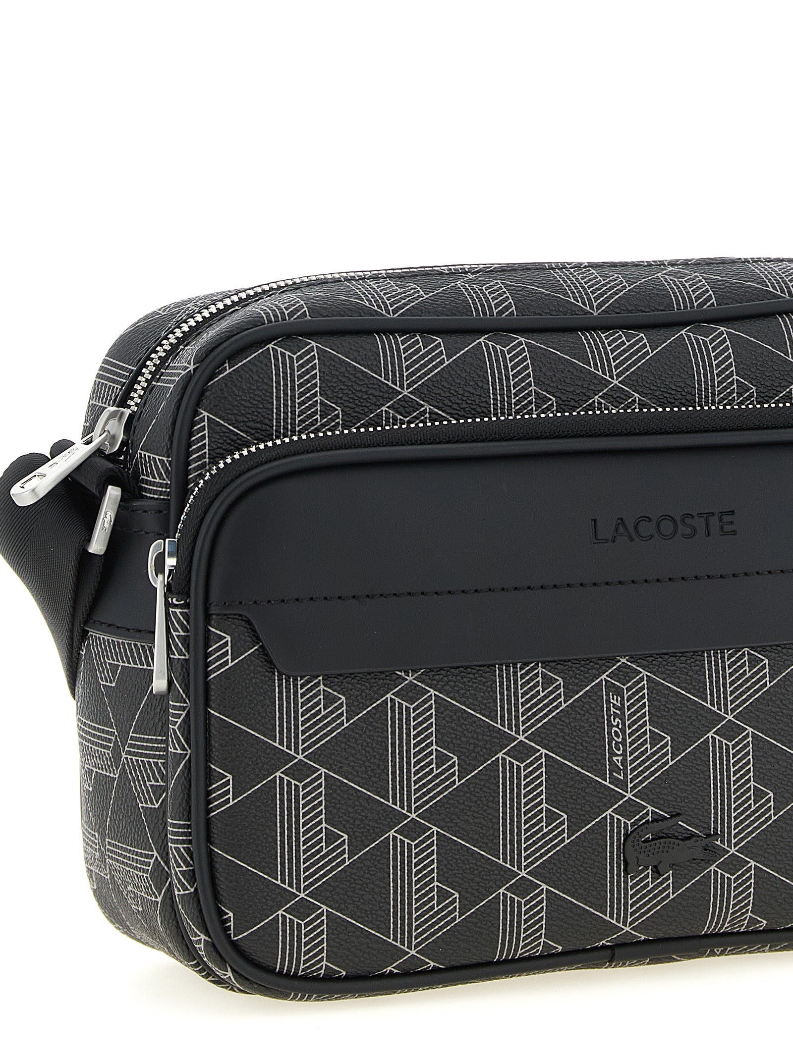 Compact Rectangular PVC Crossbody Bag