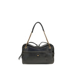Large Dolce Calf Leather Shoulder Bag