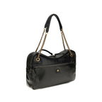 Large Dolce Calf Leather Shoulder Bag