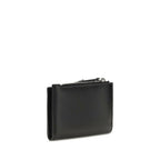 Slim Flap Calf Leather Card Holder