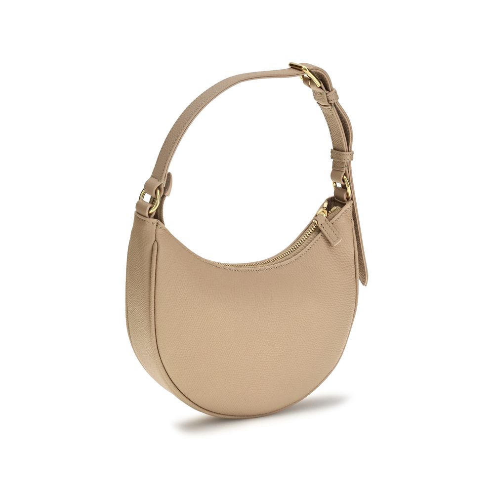 Granulated Calfskin VLogo Signature Mini Shoulder Bag