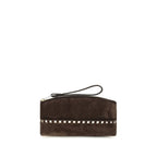 Suede Rockstud Pouch