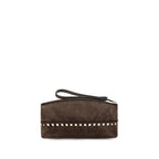 Suede Rockstud Pouch