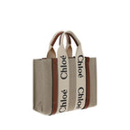 Linen Woody Canvas Tote Bag
