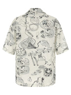 La Chemise Cocktail Viscose Short-Sleeved Shirt