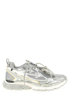 Be Right Back Silver Polyester Athletic Sneakers
