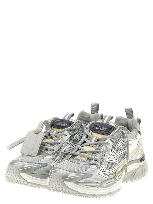Be Right Back Silver Polyester Athletic Sneakers