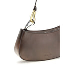 Brown Calf Leather Ollie Shoulder Bag