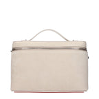Beige Suede Handbag