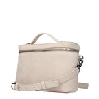 Beige Suede Handbag
