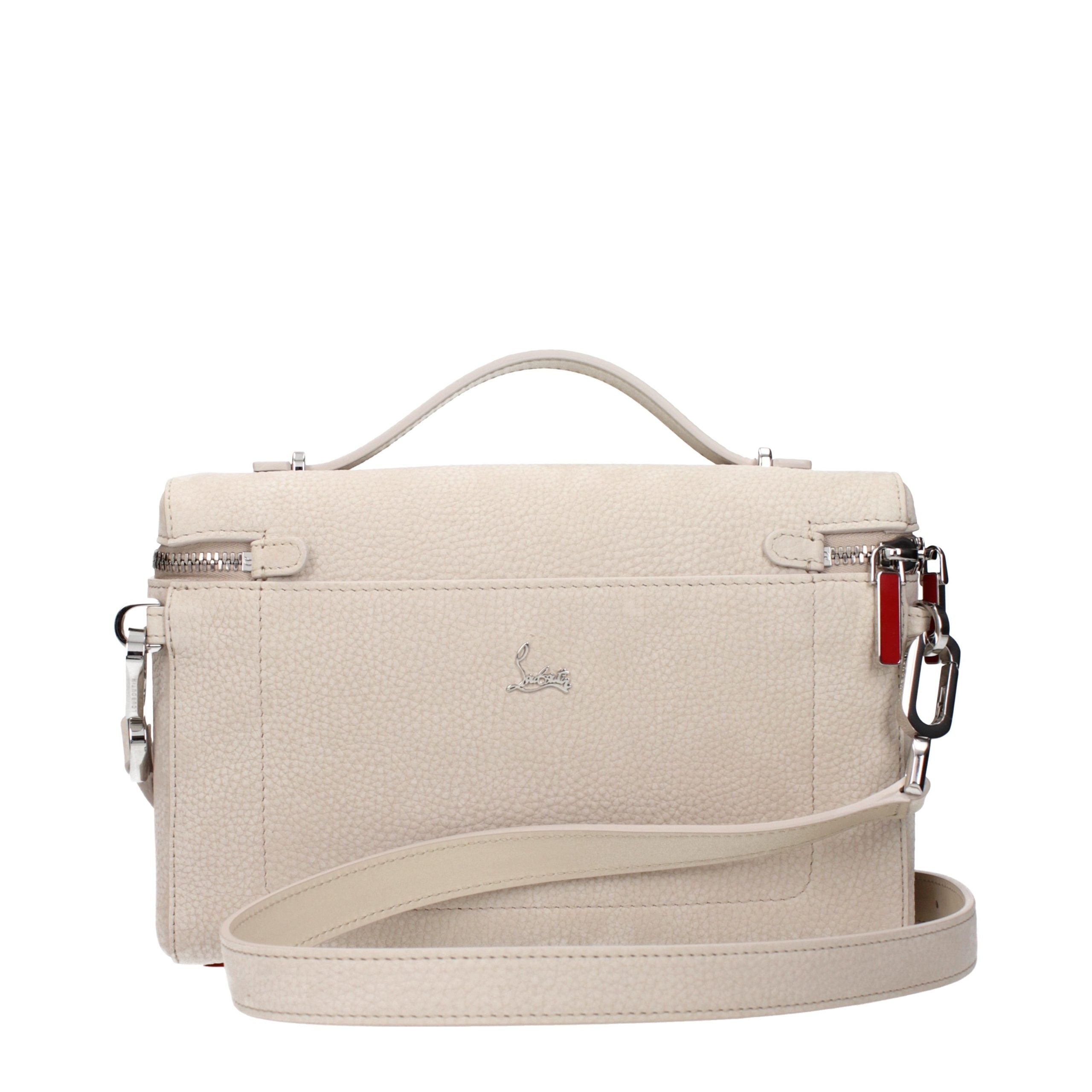 Beige Suede Handbag