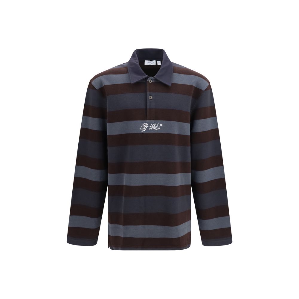 Stroke Cotton Polo Shirt