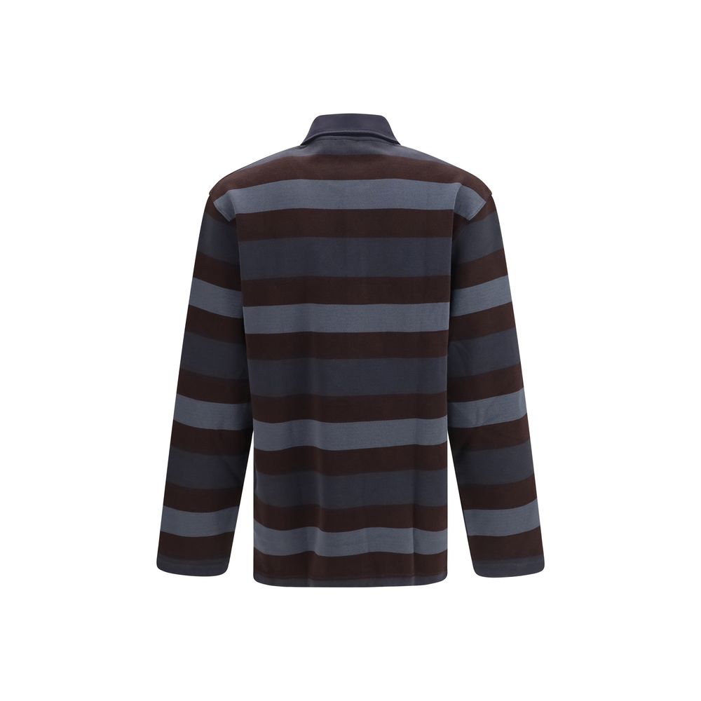 Stroke Cotton Polo Shirt
