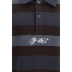 Stroke Cotton Polo Shirt