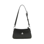 Compact Calfskin Tasha Shoulder Bag