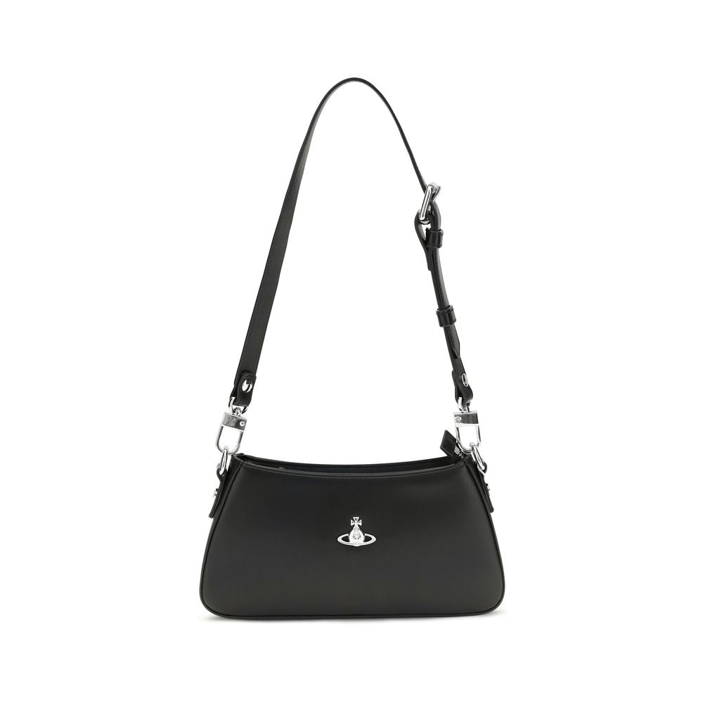 Compact Calfskin Tasha Shoulder Bag