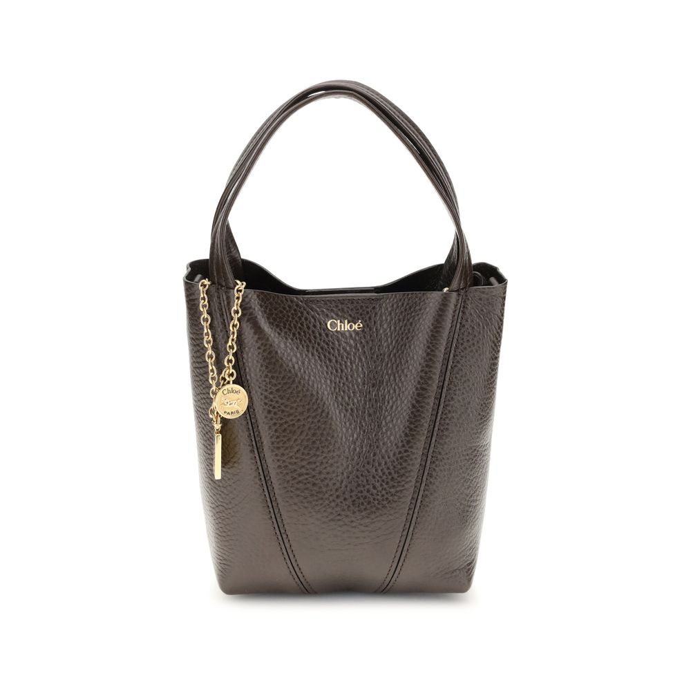 Calfskin Spin Shoulder Bag