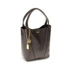 Calfskin Spin Shoulder Bag