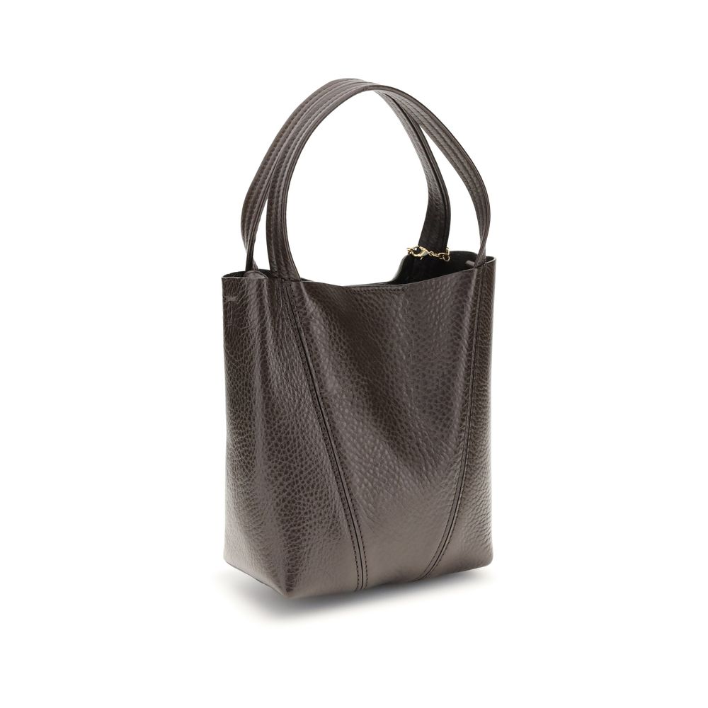 Calfskin Spin Shoulder Bag