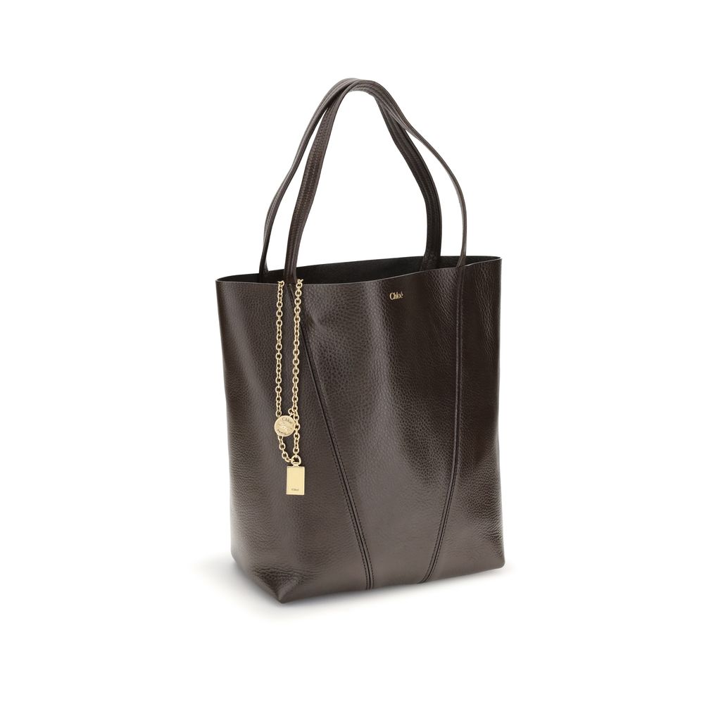 Calfskin Spin Shoulder Bag