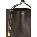 Calfskin Spin Shoulder Bag
