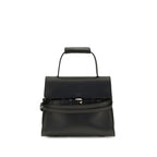 Calfskin Buckle Shoulder Bag
