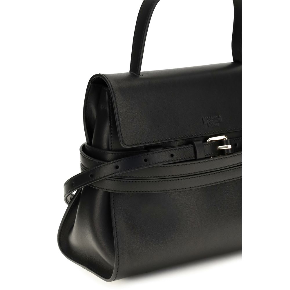 Calfskin Buckle Shoulder Bag