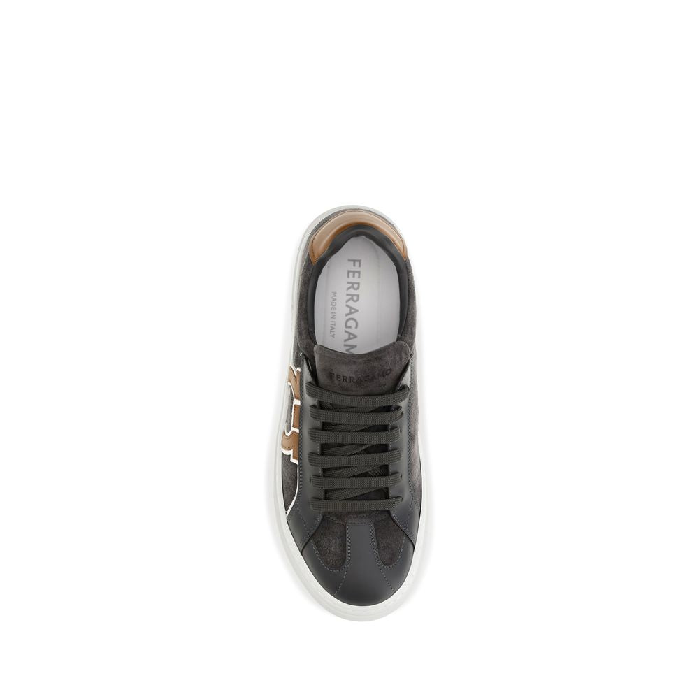 Suede Gancini Sneakers
