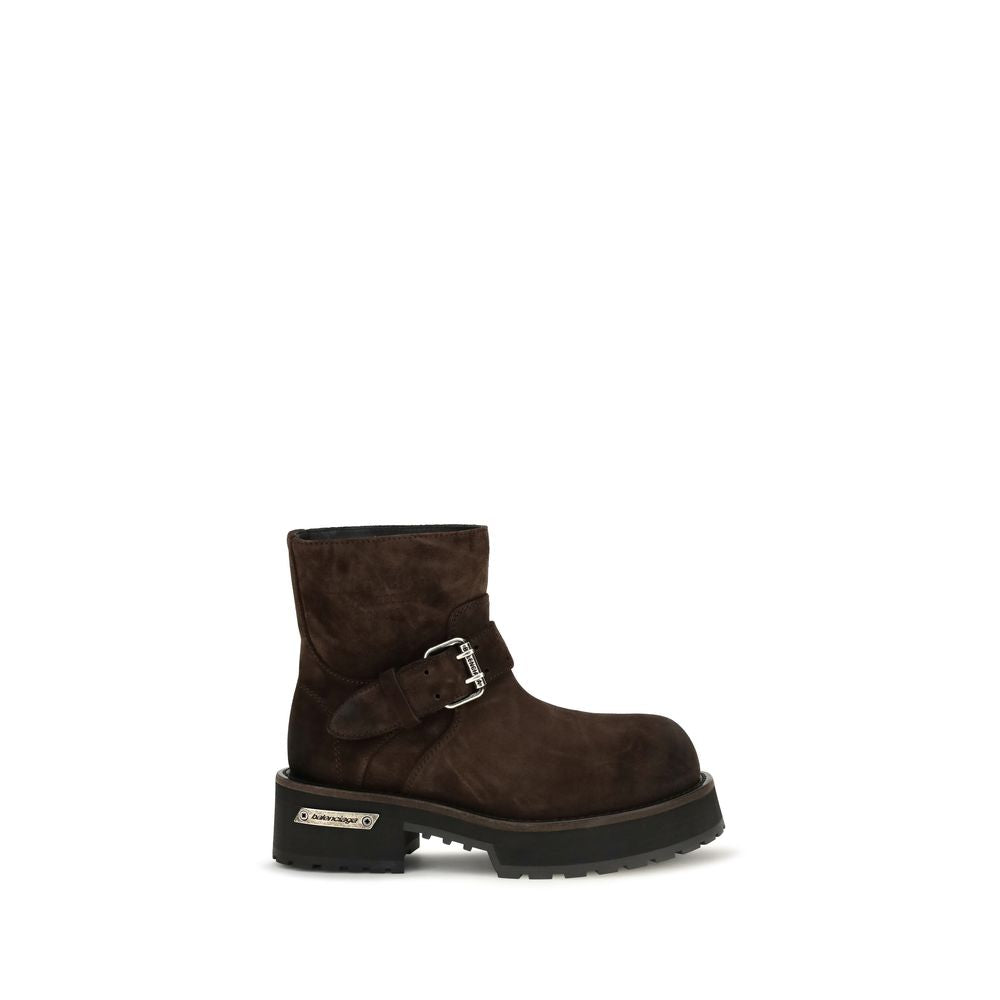 Mini Waxed Suede Venom Ankle Boots