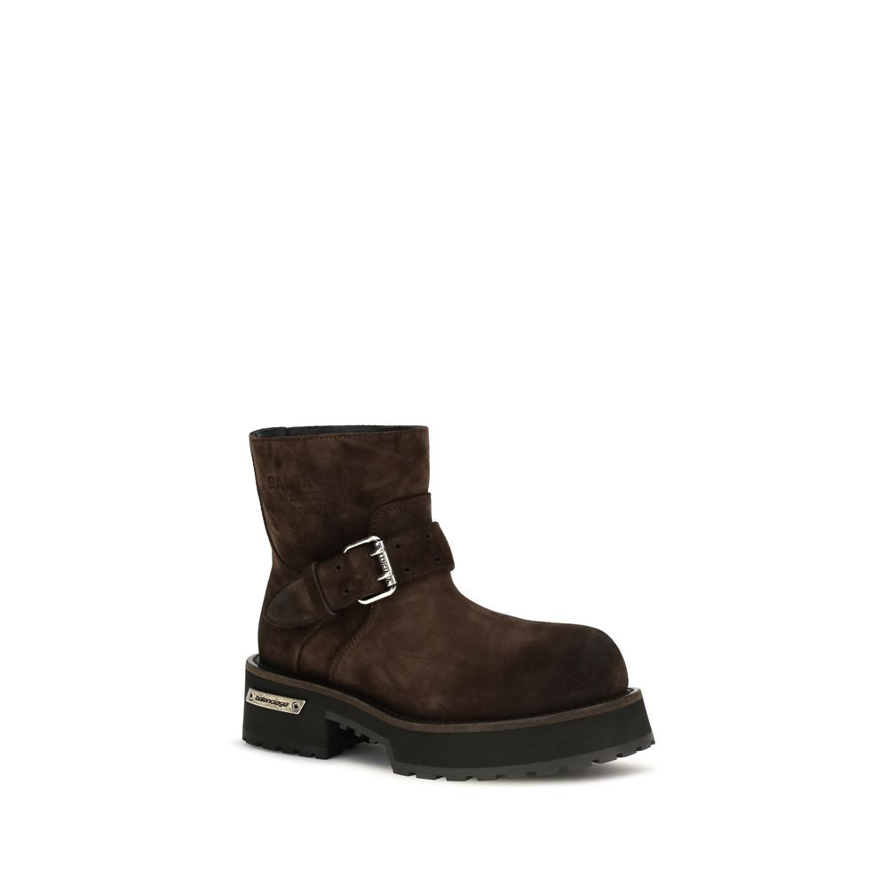 Mini Waxed Suede Venom Ankle Boots