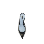 Kidskin Coeur Royal Slingback Pumps