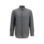 Geometric Flock Cotton Shirt
