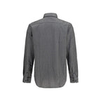 Geometric Flock Cotton Shirt