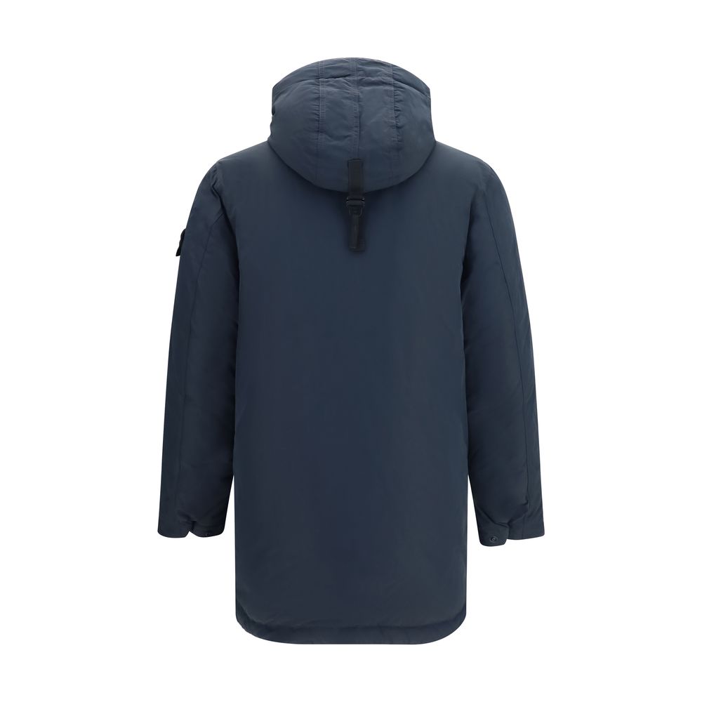 Long High‑Density Matte Down Coat