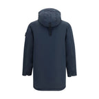 Long High‑Density Matte Down Coat