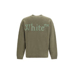 Bicolor Wool and Polyamide Crewneck