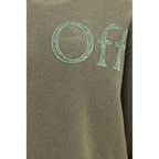 Bicolor Wool and Polyamide Crewneck