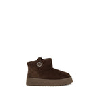 Suede Calfskin Martina 08 Flat Boots