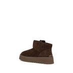 Suede Calfskin Martina 08 Flat Boots