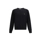Black Cashmere-Cotton Alex Sweater