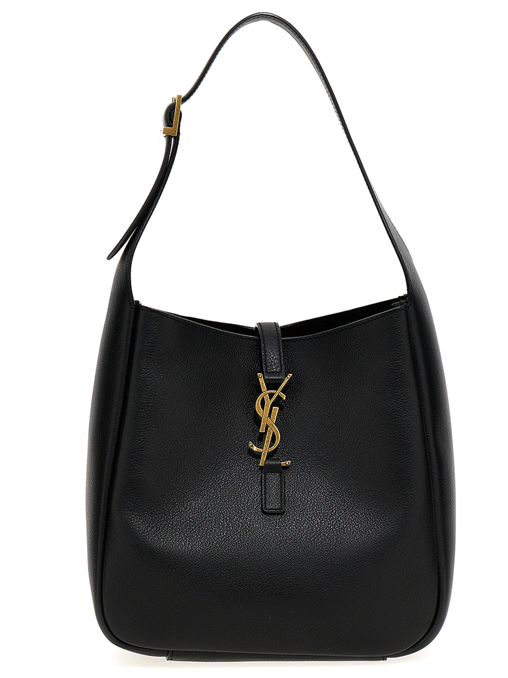 Black Calfskin Le 5 À 7 Soft Shoulder Bag