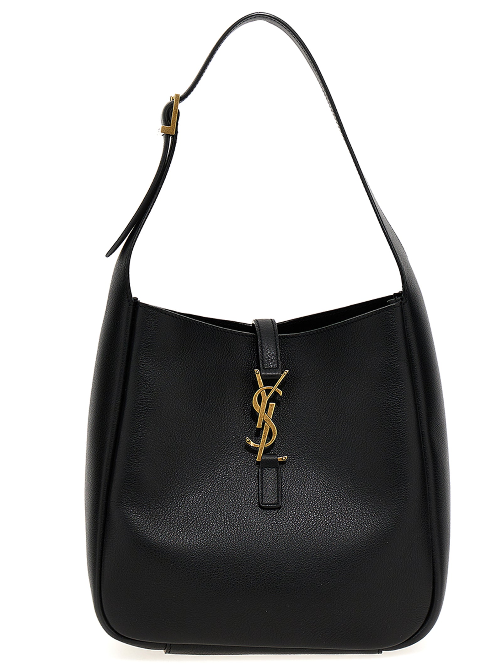 Black Calfskin Le 5 À 7 Soft Shoulder Bag