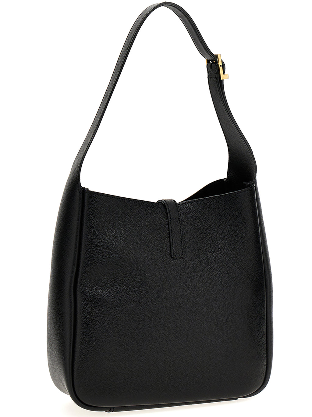 Black Calfskin Le 5 À 7 Soft Shoulder Bag