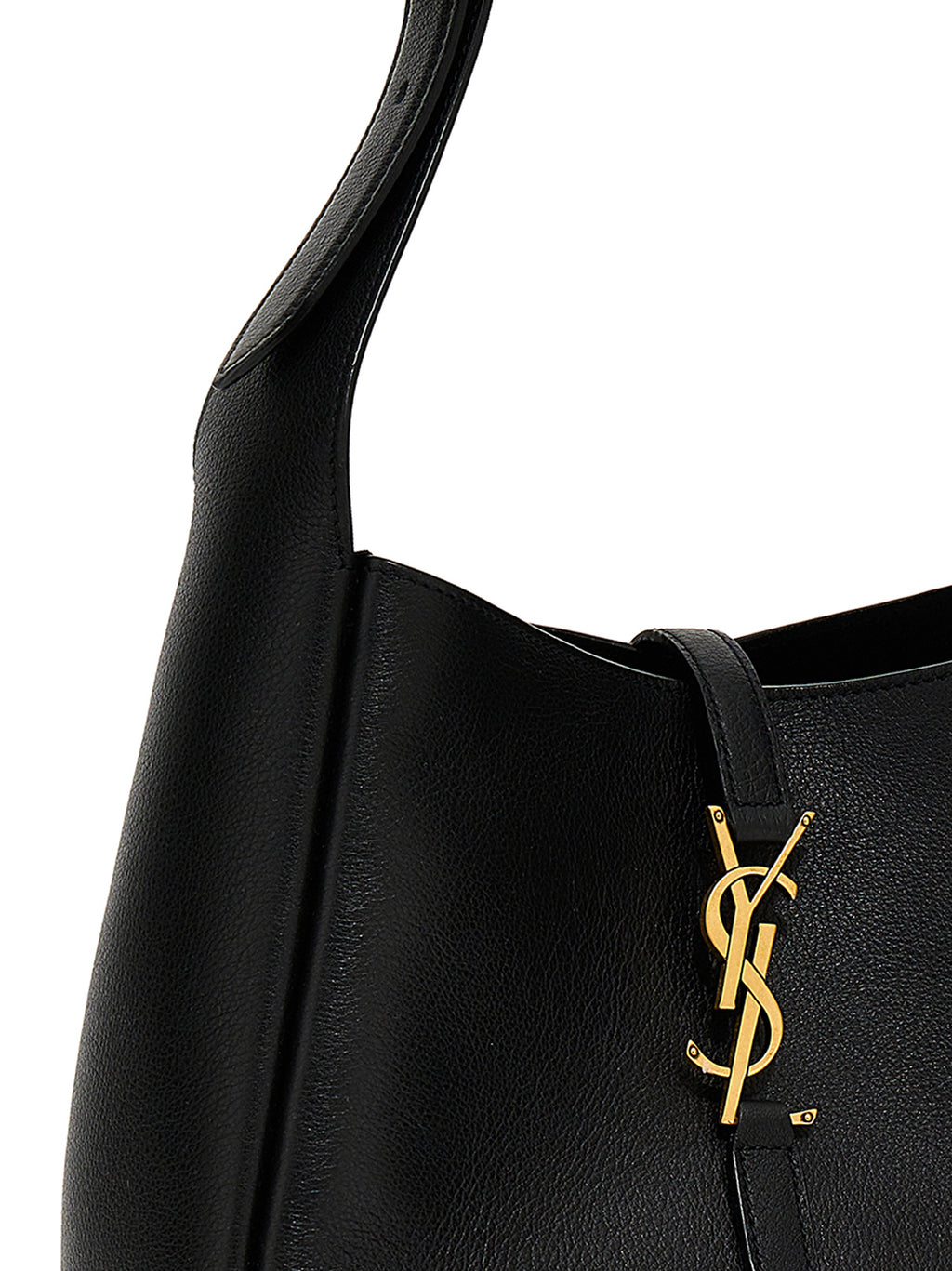Black Calfskin Le 5 À 7 Soft Shoulder Bag