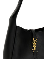 Black Calfskin Le 5 À 7 Soft Shoulder Bag
