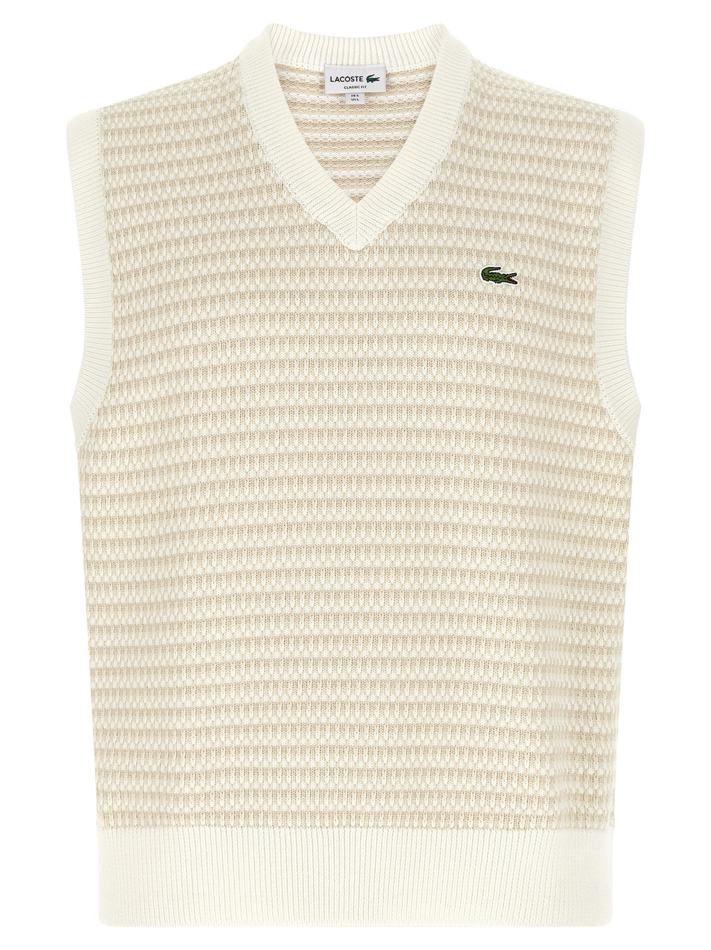 Cotton Honeycomb Jacquard Vest