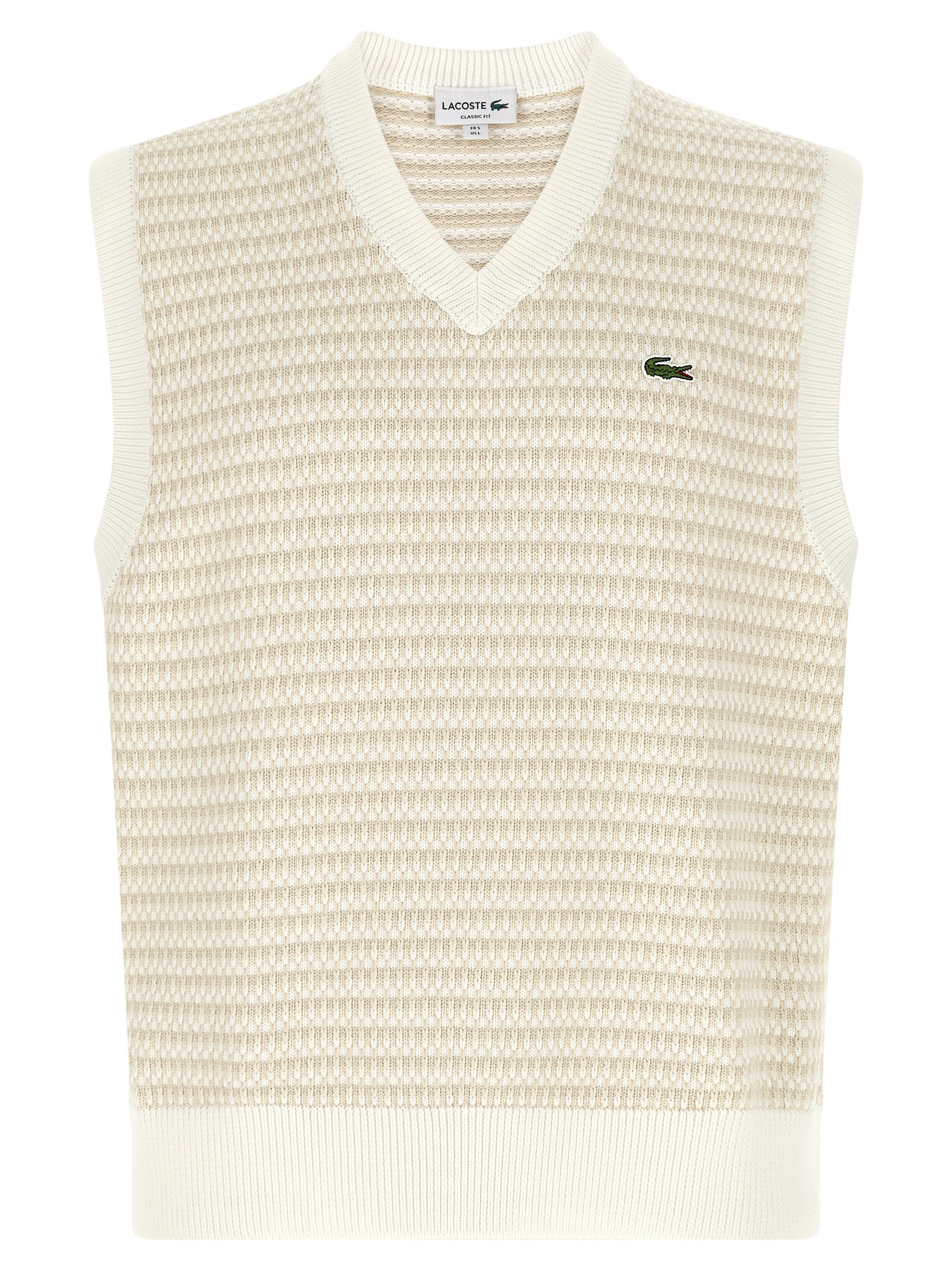 Cotton Honeycomb Jacquard Vest