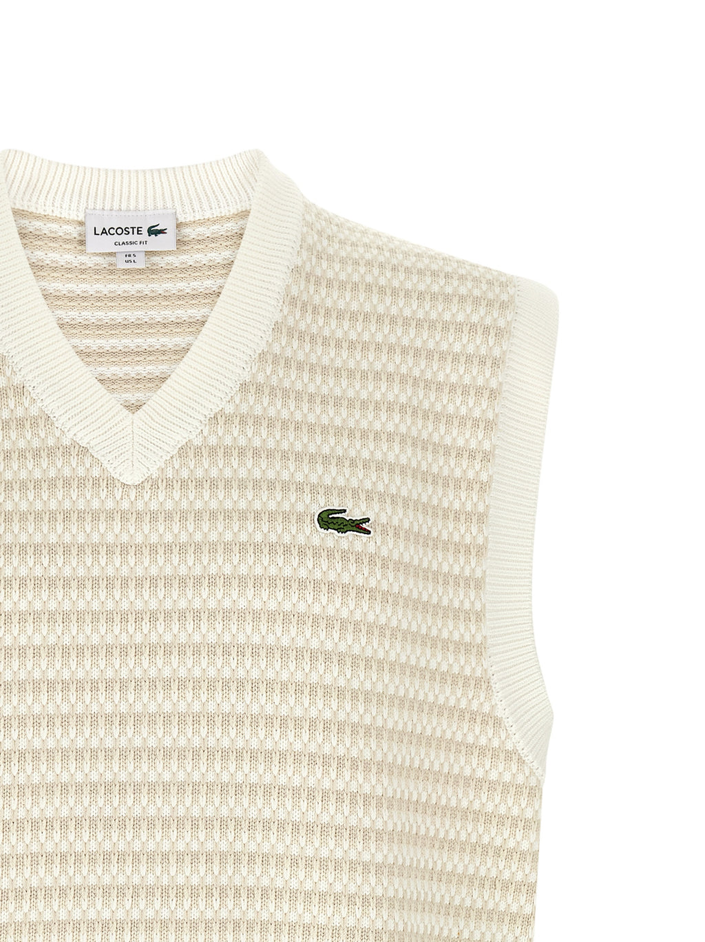Cotton Honeycomb Jacquard Vest