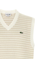 Cotton Honeycomb Jacquard Vest